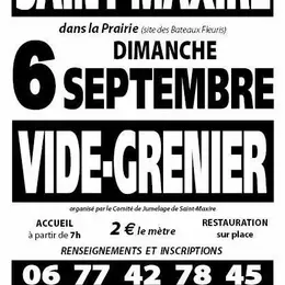 Vide-grenier à Saint-Maxire