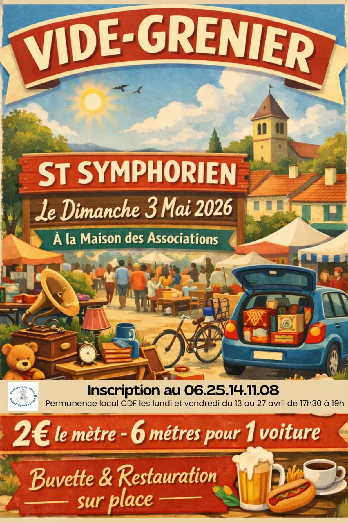 Vide-Grenier à Saint-Symphorien