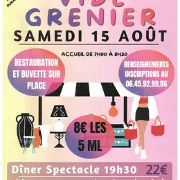 Vide-grenier à Sauzeau (près de Moncontour)