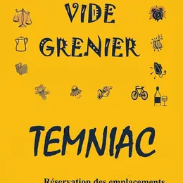 Vide-grenier à Temniac