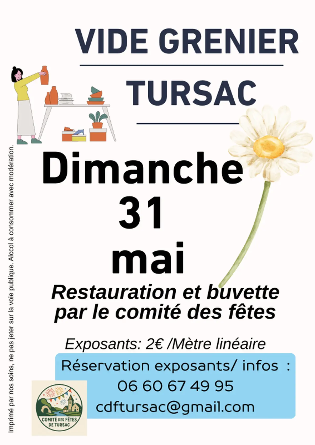 Vide grenier à Tursac