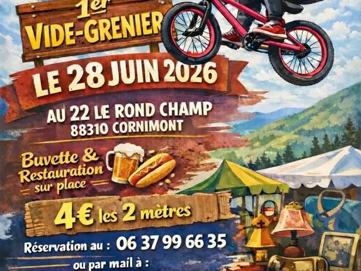 Vide grenier - Association Miss en BMX