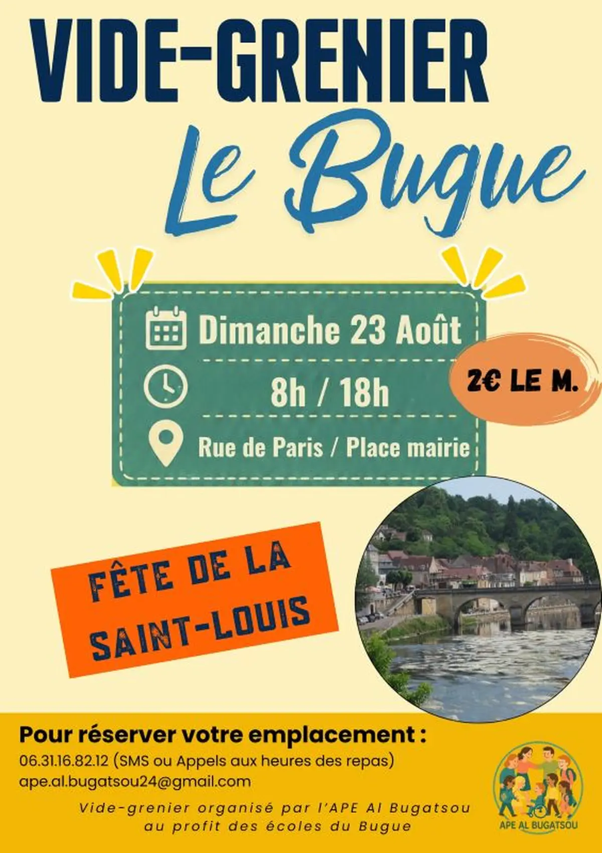 Vide grenier au Bugue
