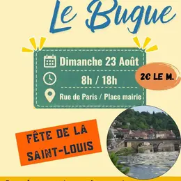 Vide grenier au Bugue