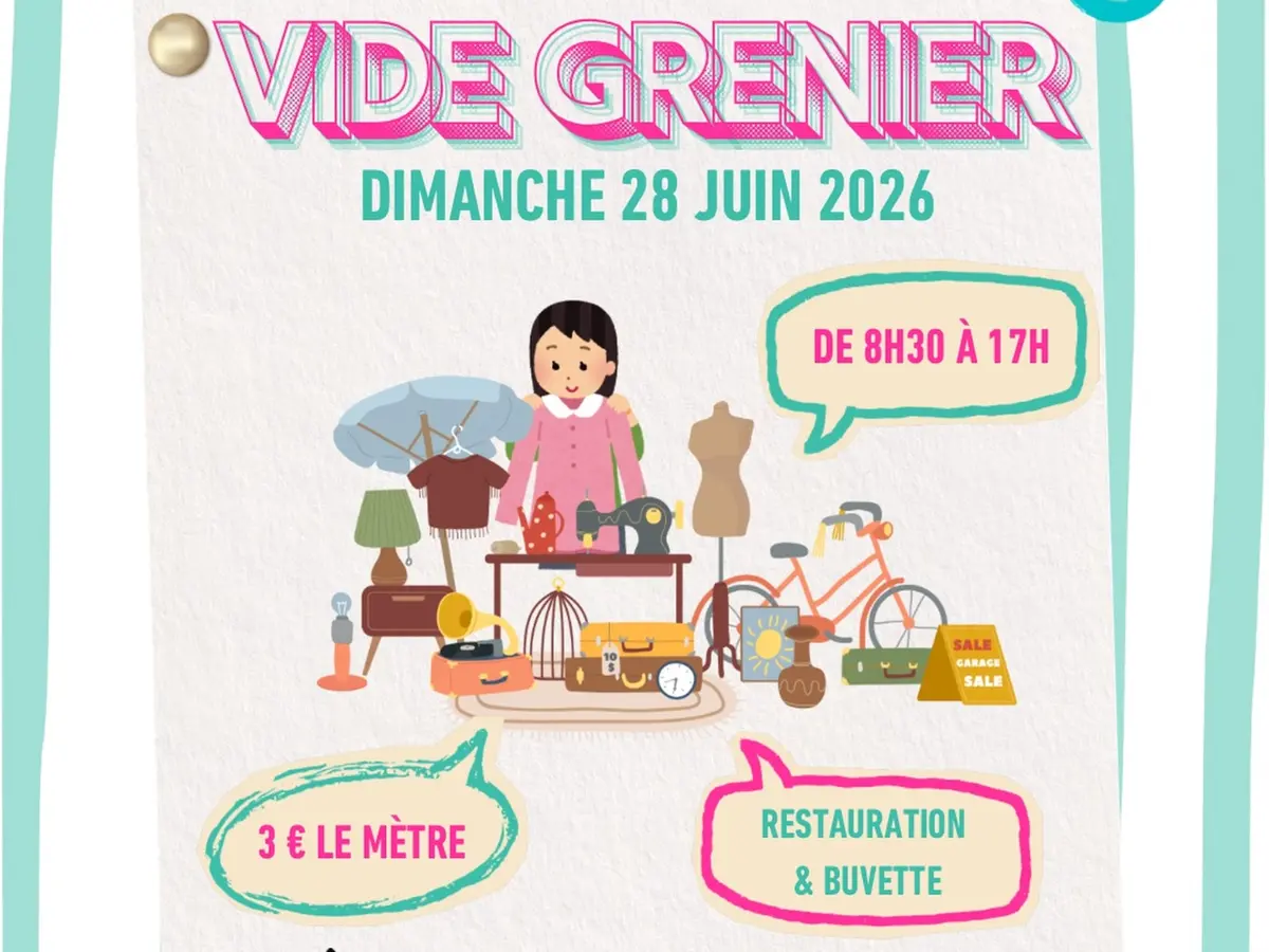 Vide-grenier au Domaine de la Frayse