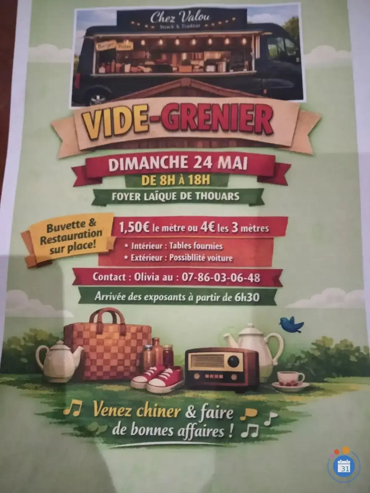 Vide Grenier au Foyer Laïque