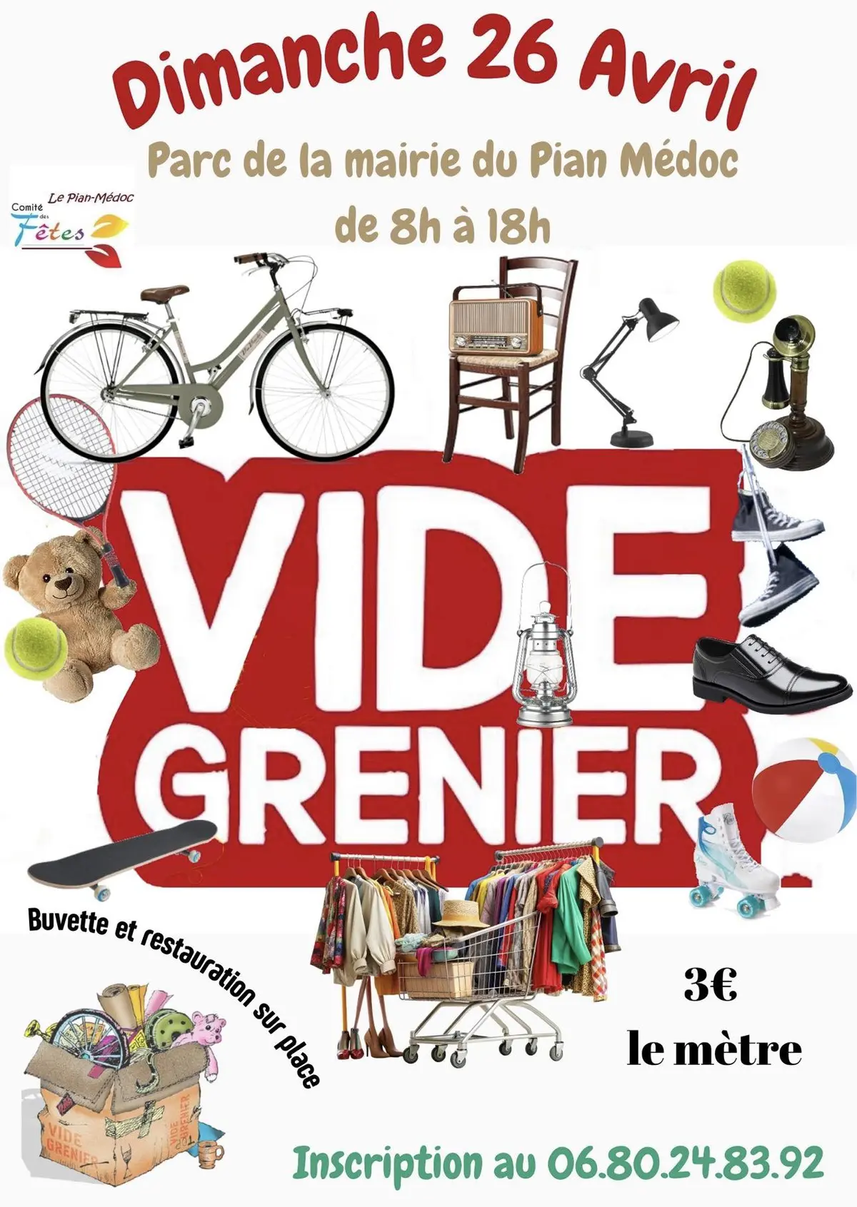 Vide-Grenier au Pian-Médoc