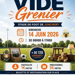 Vide-grenier au stade de Jonchery