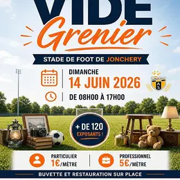 Vide-grenier au stade de Jonchery