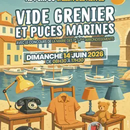 Vide grenier au Vallon des Auffes