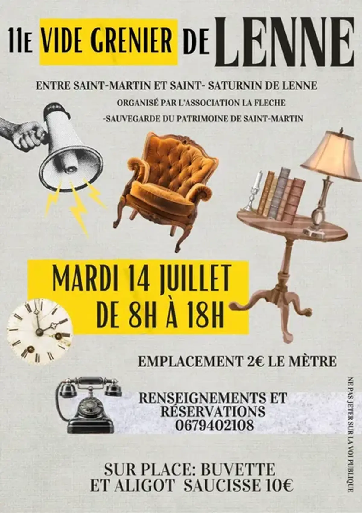 Vide-Grenier au village de Lenne