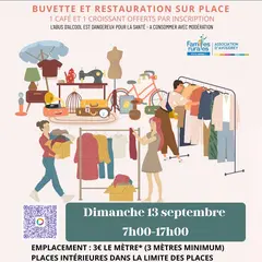 Vide grenier Avoudrey