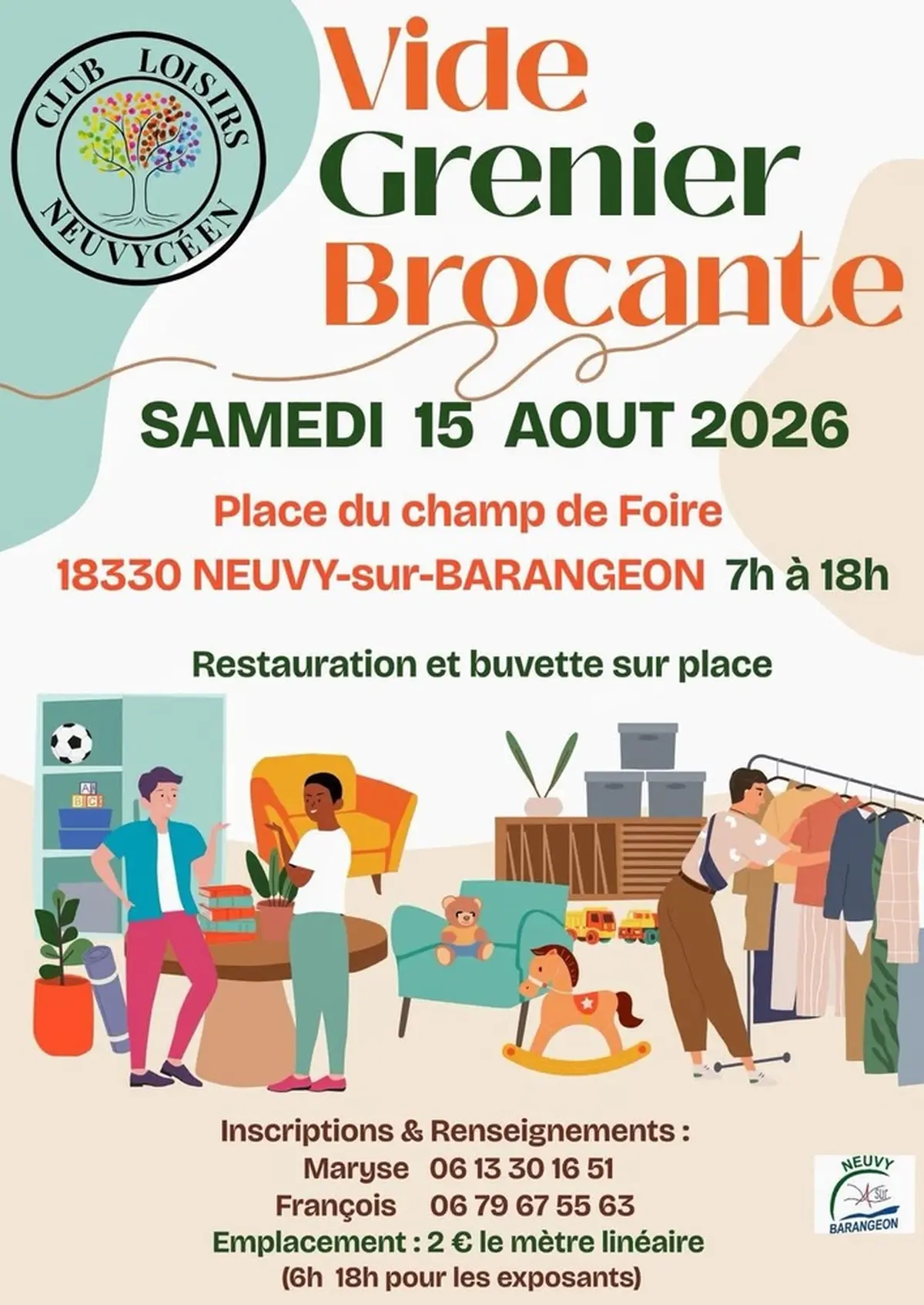 Vide grenier, Brocante