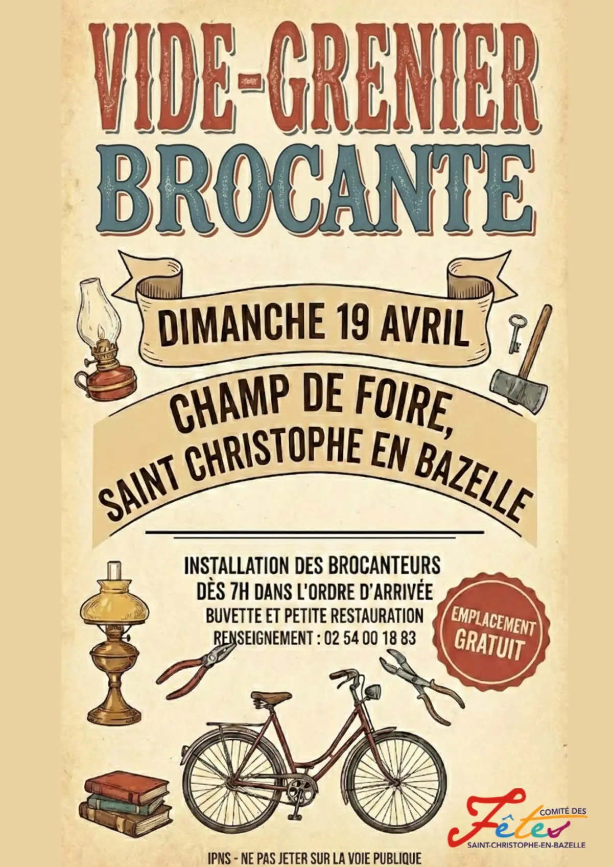 Vide-grenier*/Brocante
