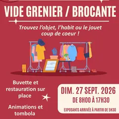 Vide grenier, brocante à Donzenac