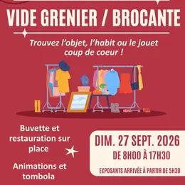 Vide grenier, brocante à Donzenac