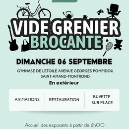 Vide-grenier - Brocante de l'Etoile Saint-Amandoise