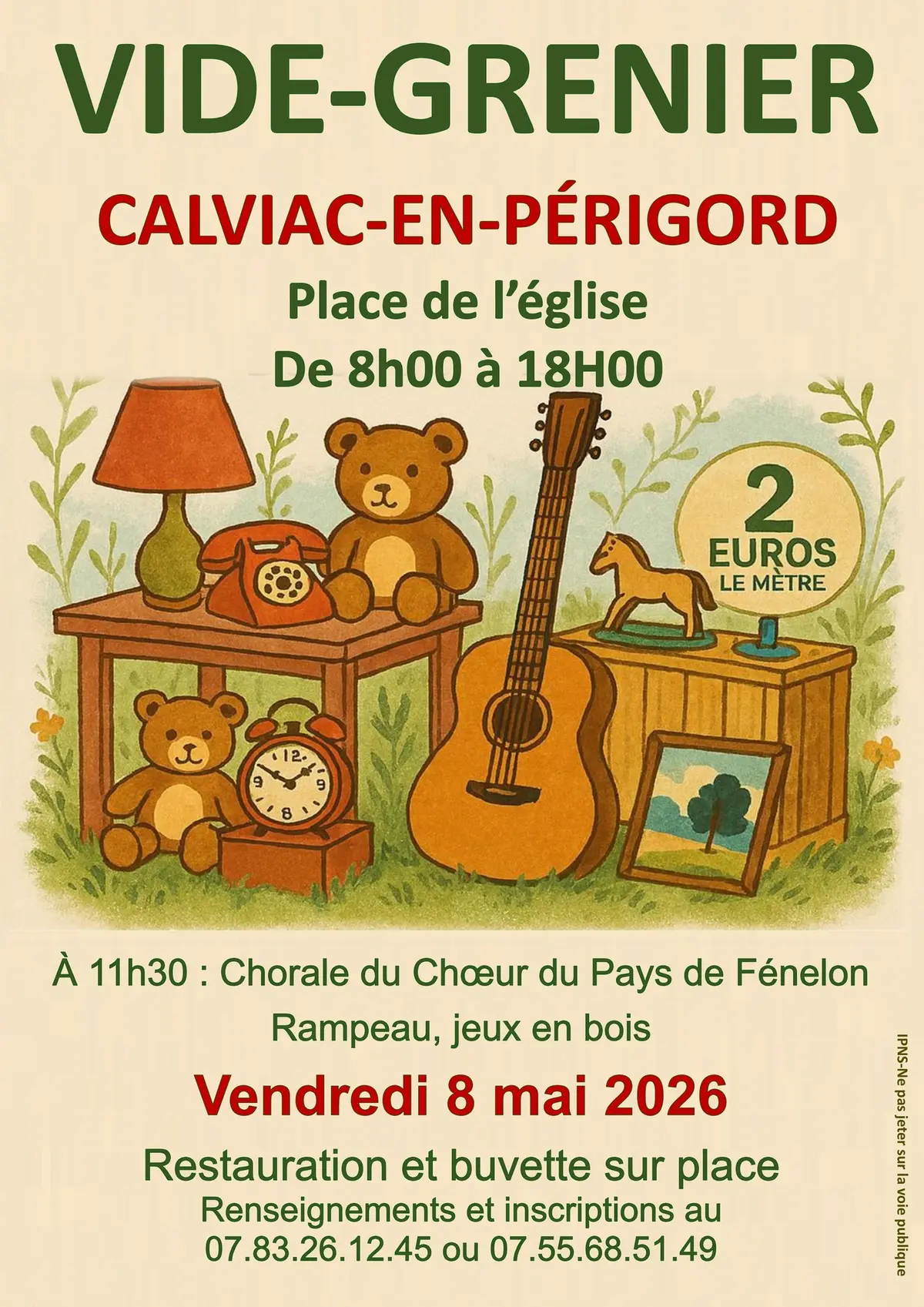 Vide-grenier Calviac-en-Périgord