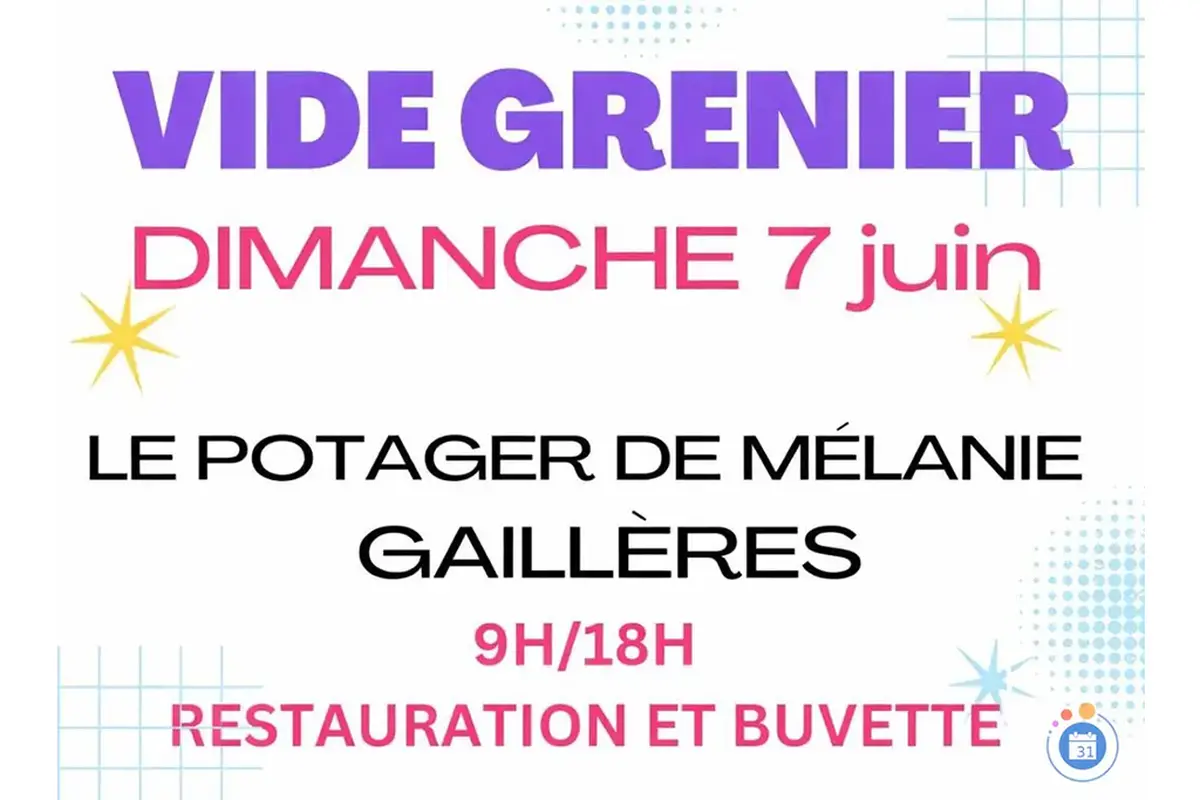 Vide grenier dans la nature