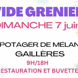 Vide grenier dans la nature