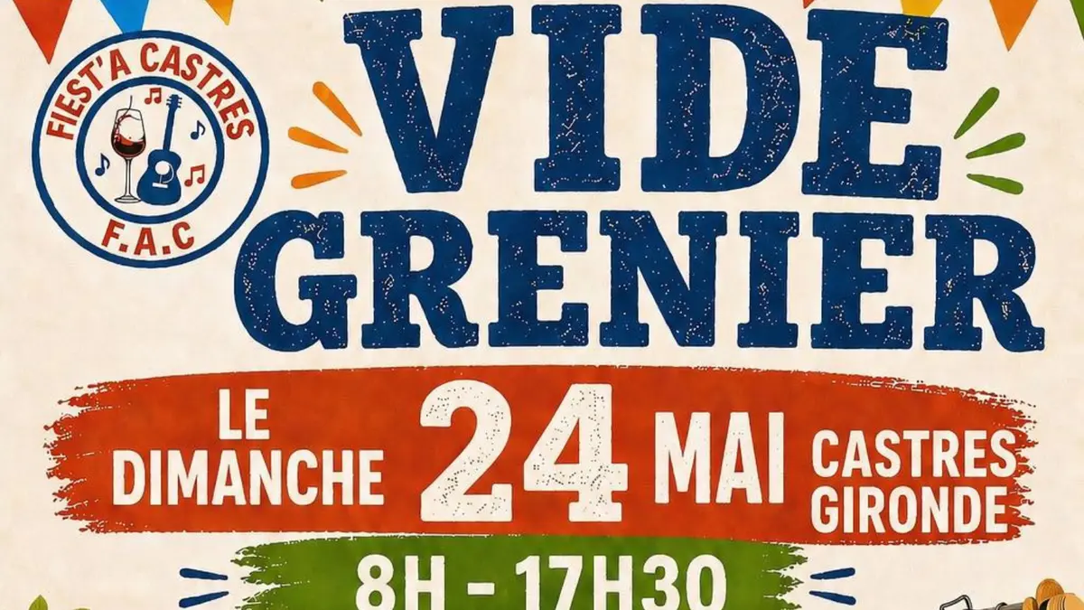 Vide grenier de Castres-Gironde