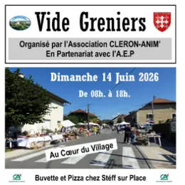 Vide grenier de Cléron