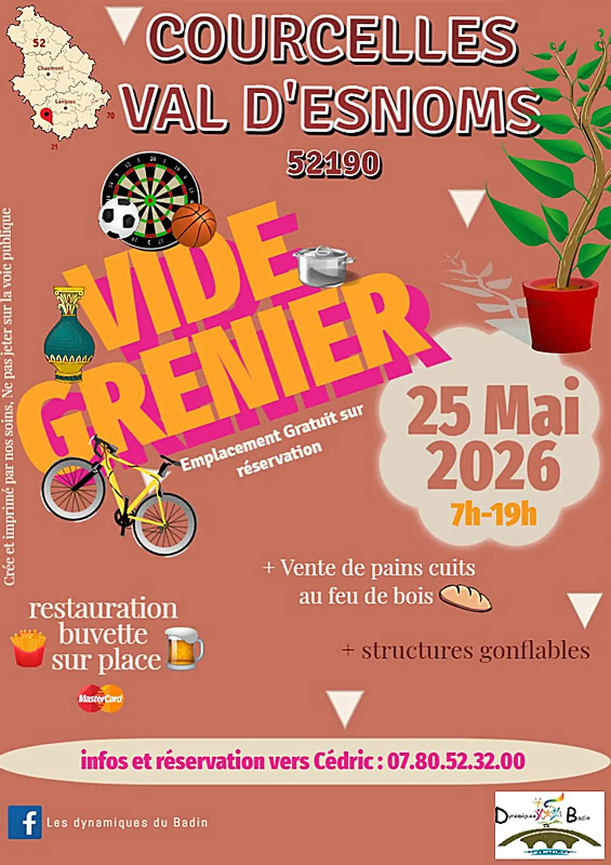 Vide-grenier de Courcelles Val d'Esnoms