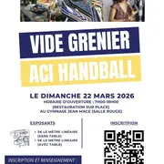 Vide Grenier de l'ACI Handball