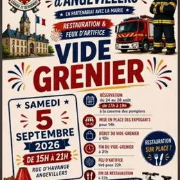 Vide-grenier de l'Amicale des Sapeurs-Pompiers