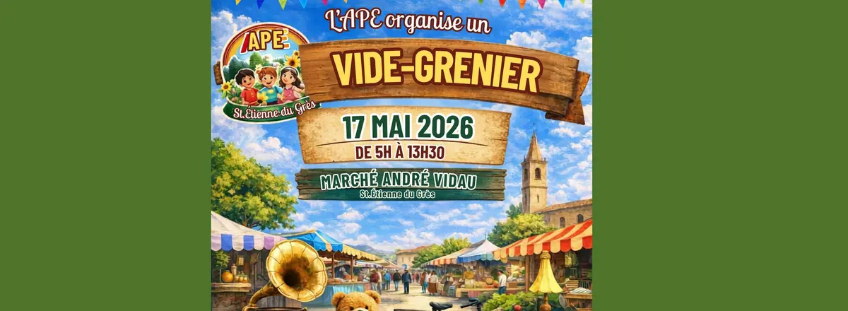 Vide Grenier de l'APE