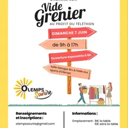 Vide Grenier de l'association Olemps Sourire