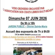 Vide grenier de l'association SOS Chats libres en Haut-Béarn
