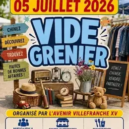 Vide grenier de l'Avenir Villefranche XV