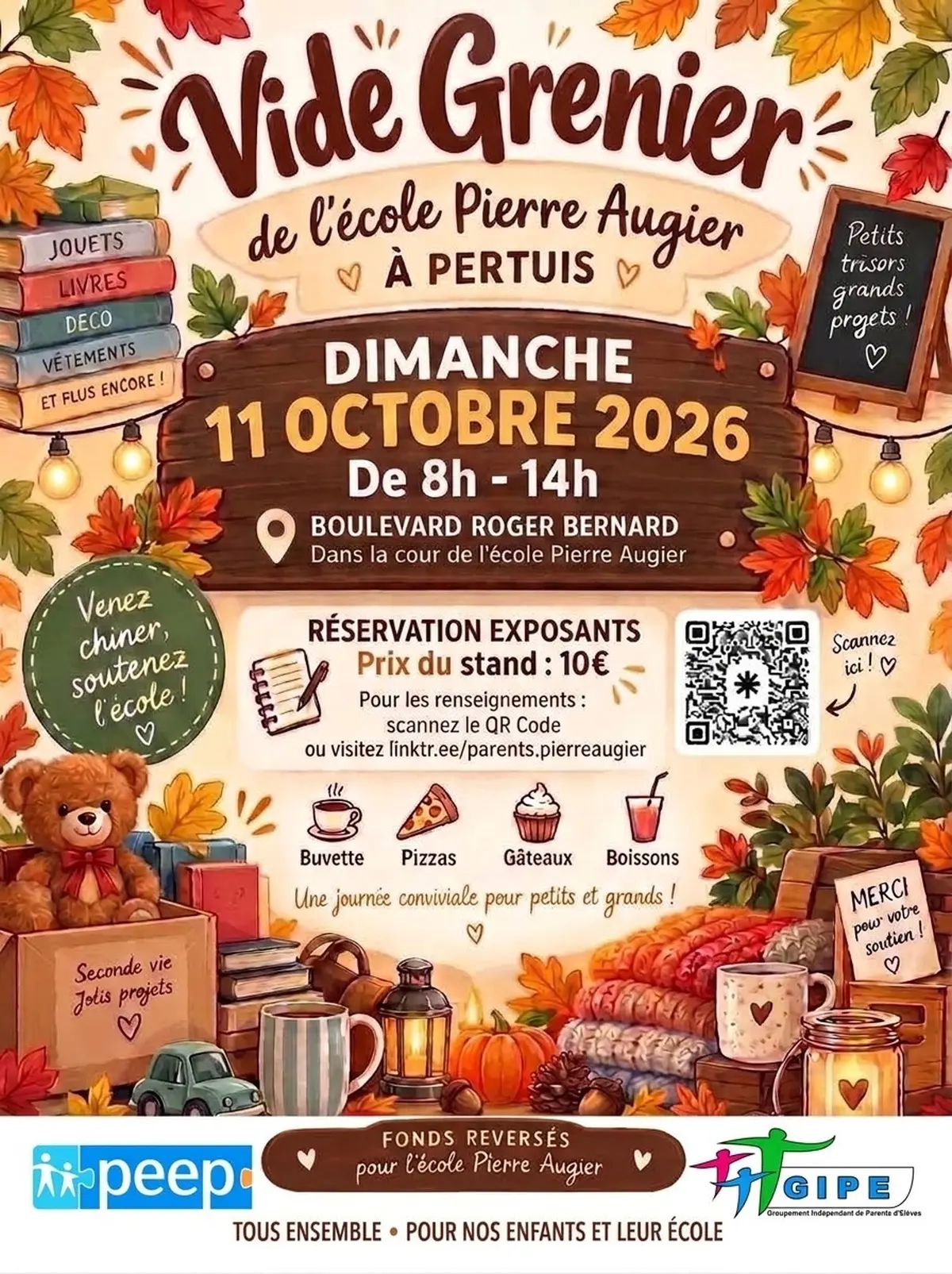 Vide Grenier de l'école Pierre Augier