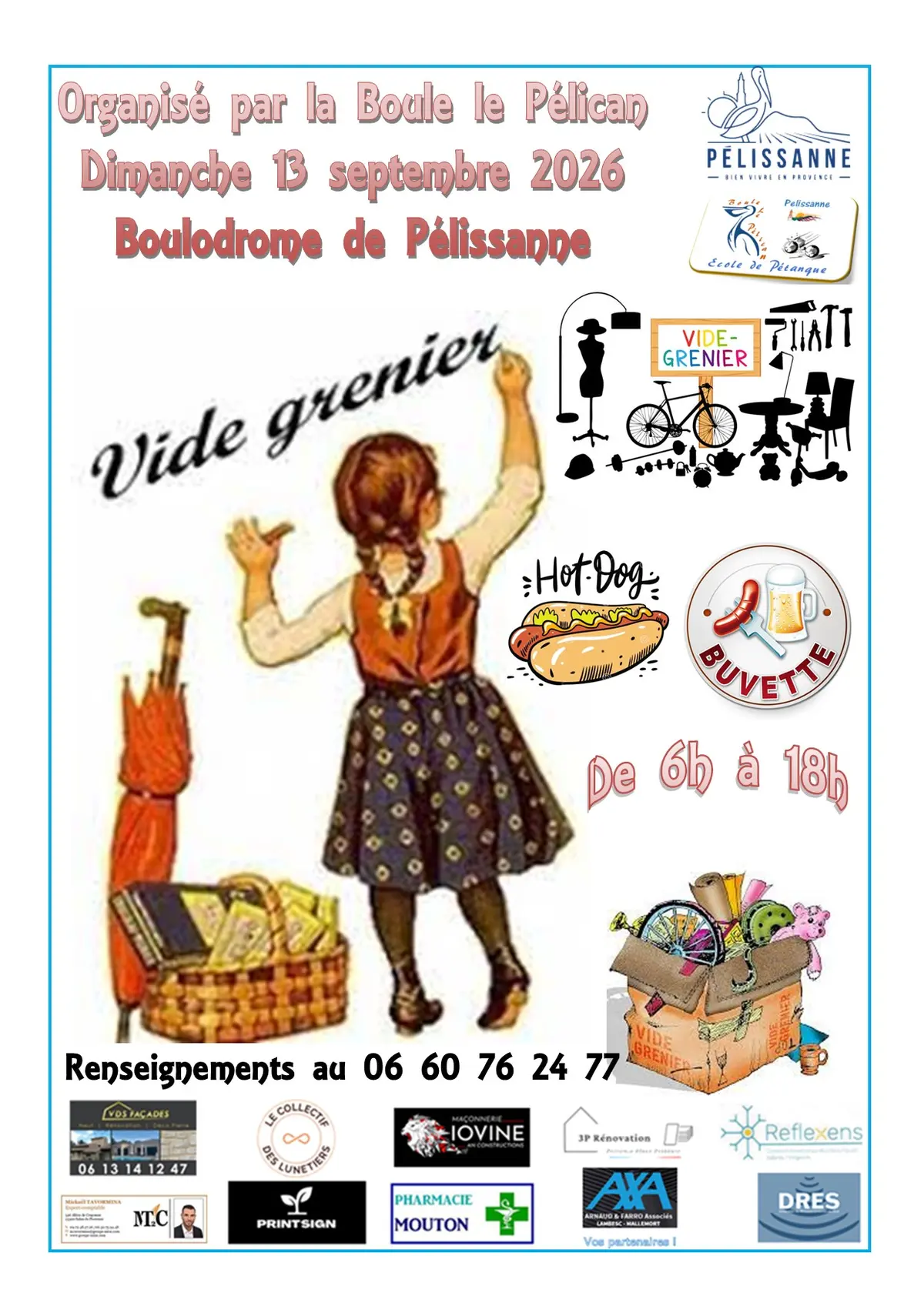 Vide Grenier de La Boule Le Pélican