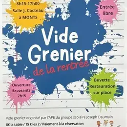 Vide grenier de la rentrée