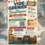 Vide grenier de la Sanpimpine à Cénac