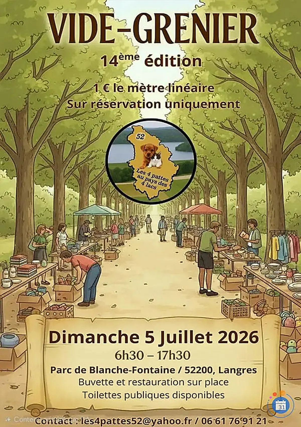 Vide grenier de Langres