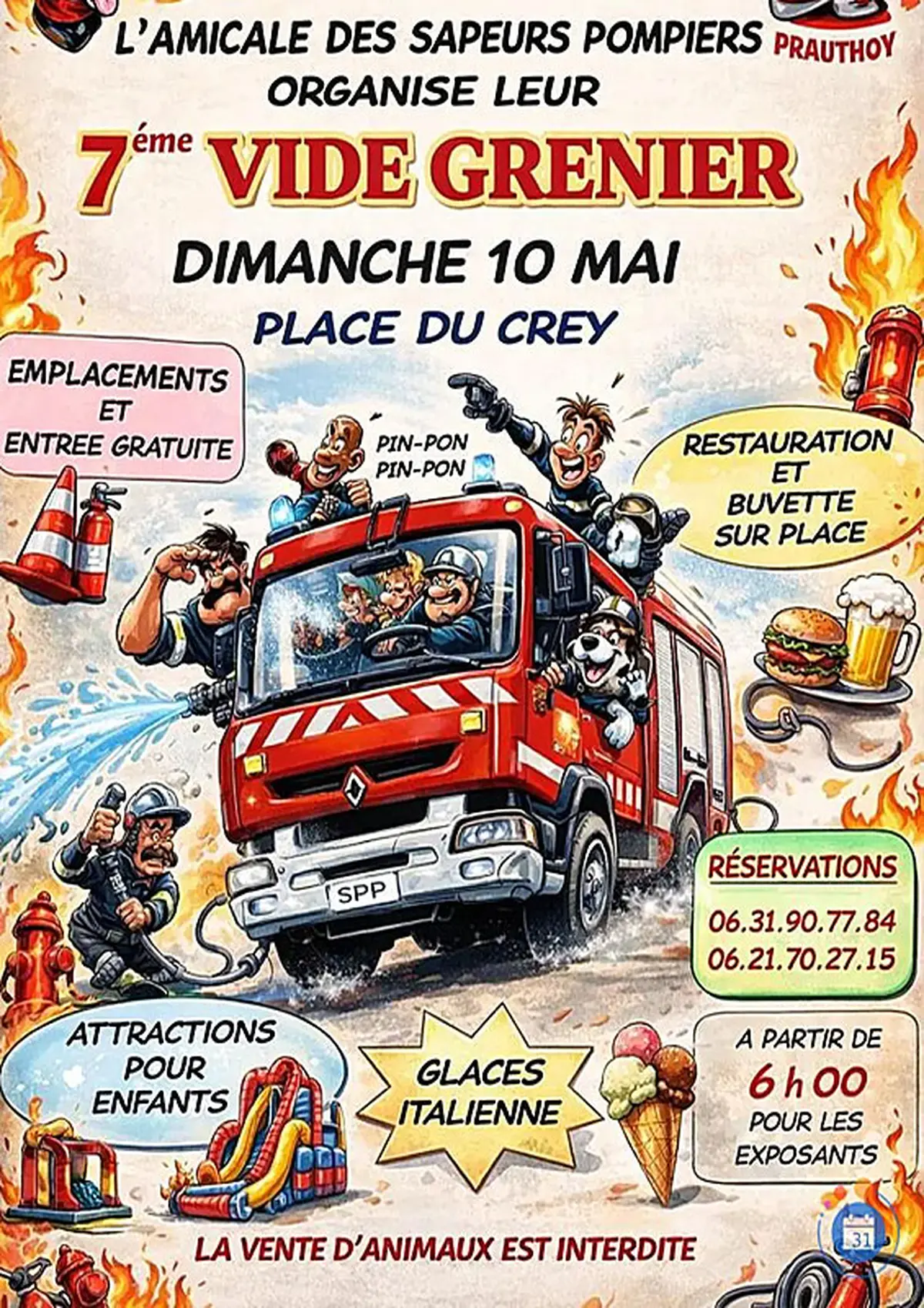 Vide-grenier de Prauthoy