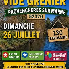 Vide-grenier de Provenchères-sur-Marne