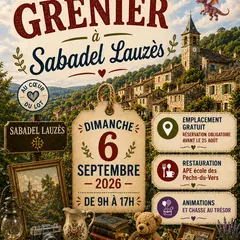 Vide-grenier de Sabadel-Lauzès