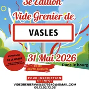 Vide grenier de Vasles : 3ème édition