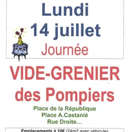 Vide-grenier des pompiers