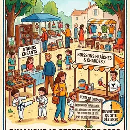 Vide grenier du club de karaté d'Audenge