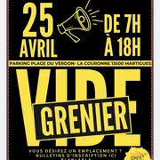 Vide-grenier du Comité des Fêtes de La Couronne