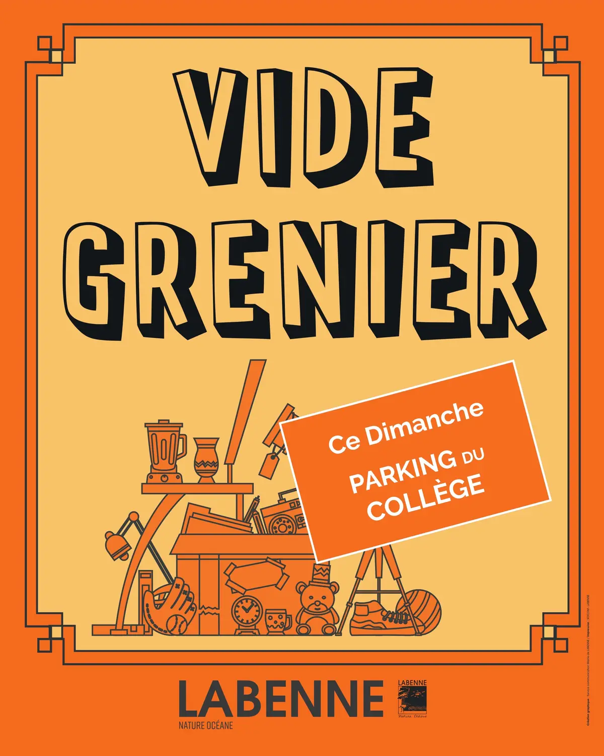 Vide grenier du COS