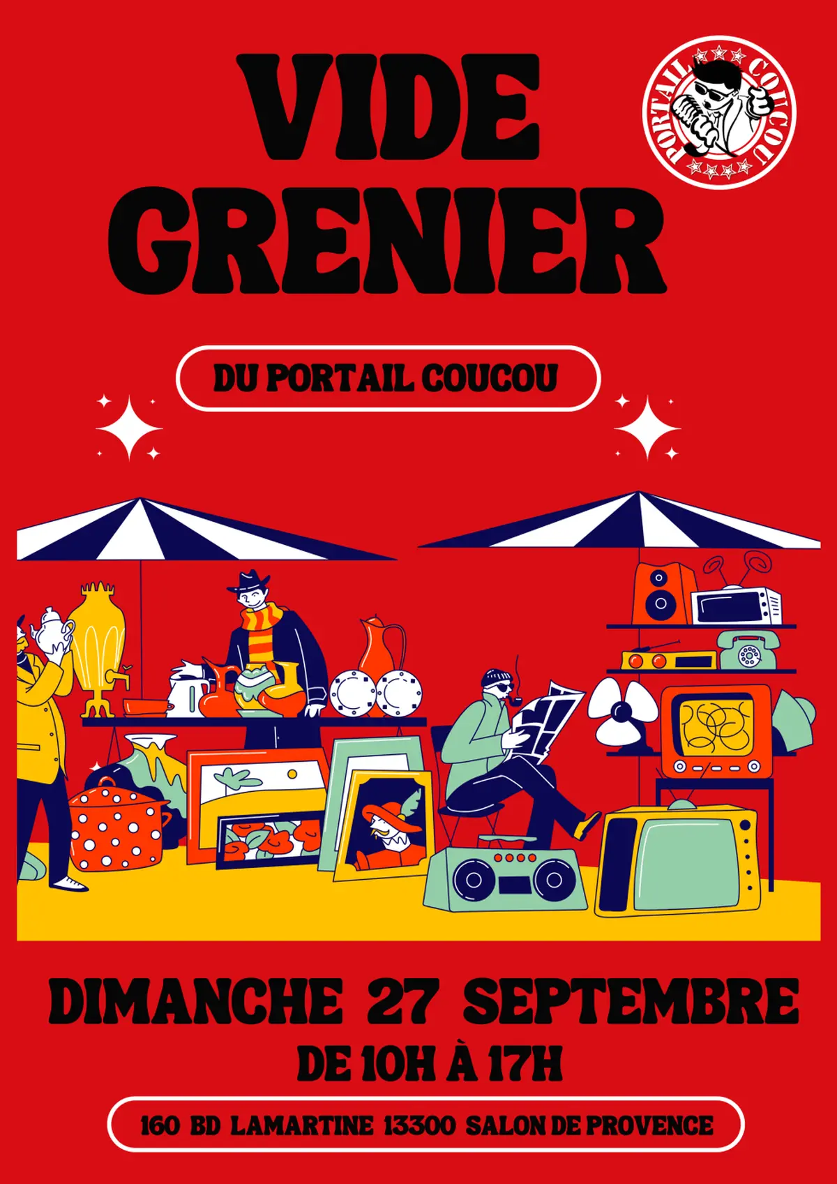 Vide grenier du Portail Coucou