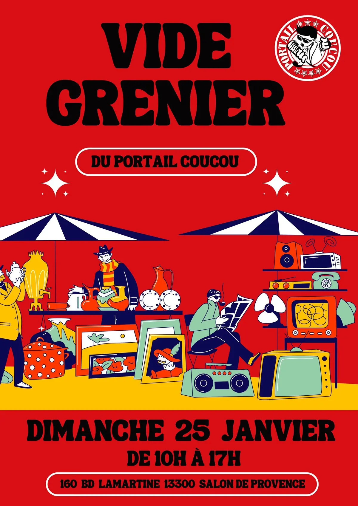 Vide grenier du Portail Coucou