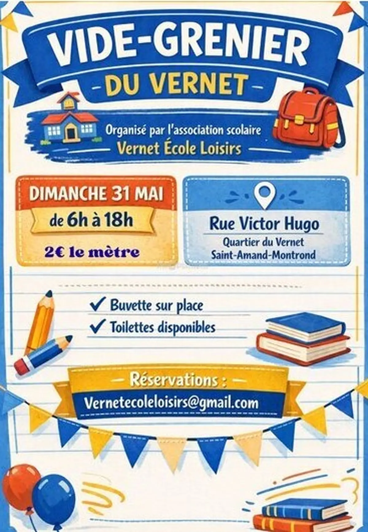 Vide-grenier du quartier du Vernet