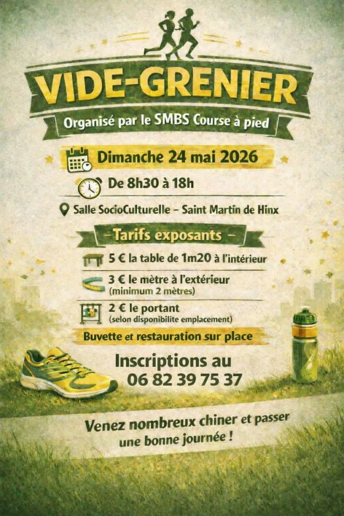 Vide Grenier du SMBS course à pied